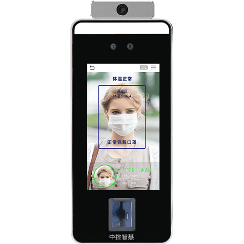 ZKTeco熵基XFACE600PLUS測溫人臉識別門禁中控智慧