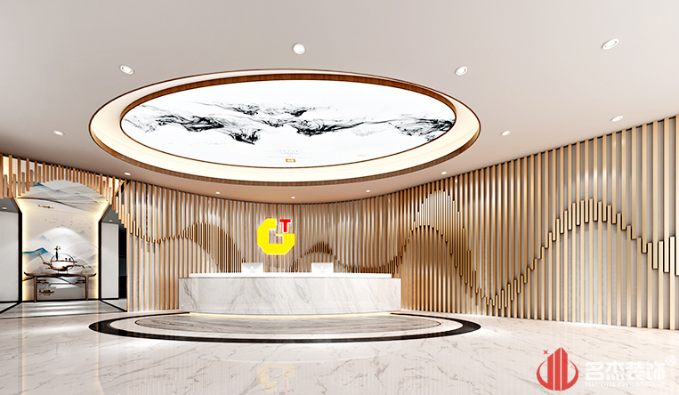 辦公室前臺裝修設(shè)計(jì)