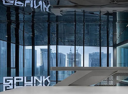 創(chuàng)新和鏈接未來的辦公室裝修設計空間是如何設計的——GPUNK哥朋科技